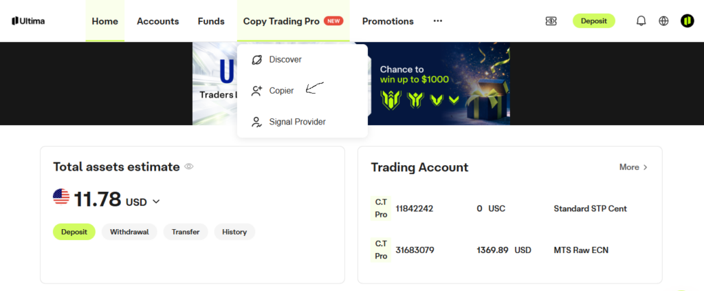 copy trading